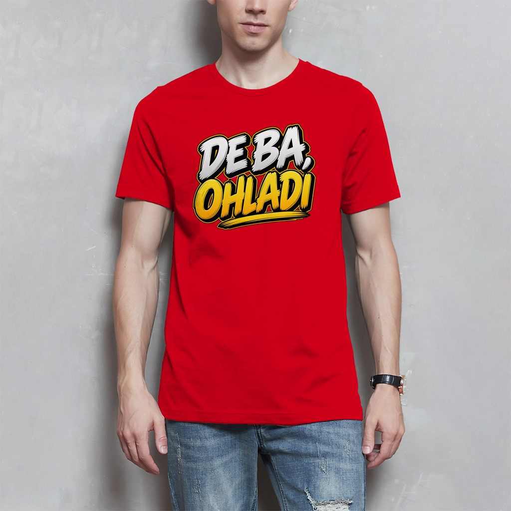 Herren T-Shirt - De ba ohladi