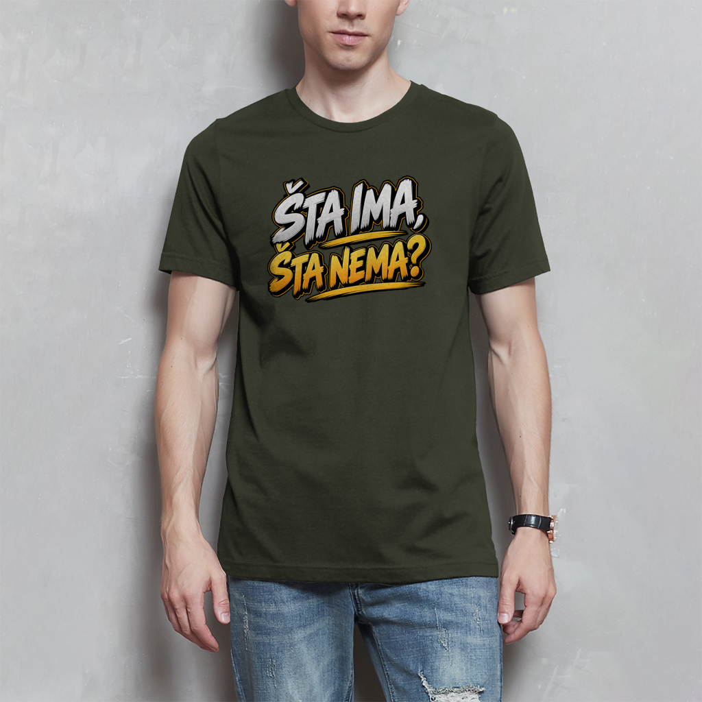 Herren T-Shirt - Sta ima Sta nema
