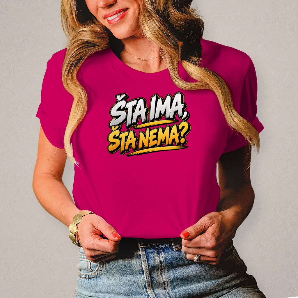 Ženska majica šta ima šta nema