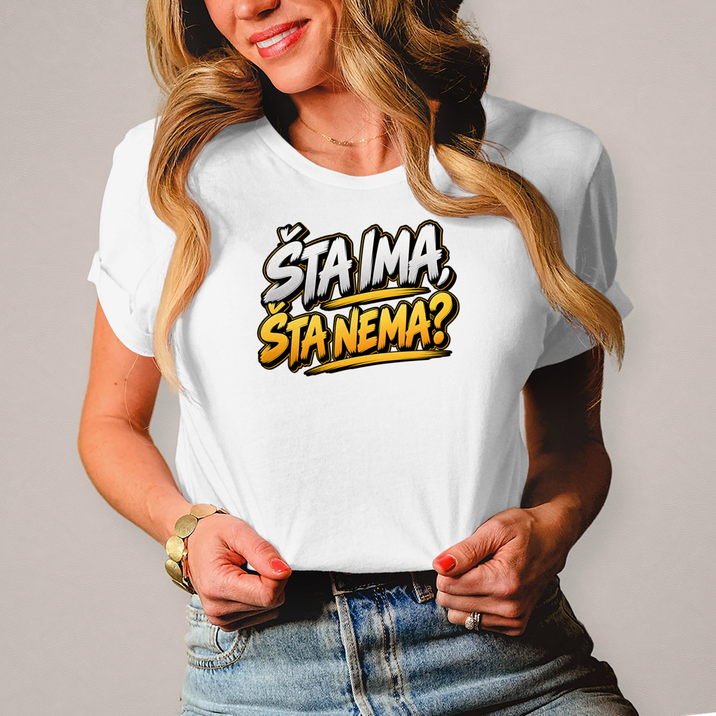 Ženska majica šta ima šta nema