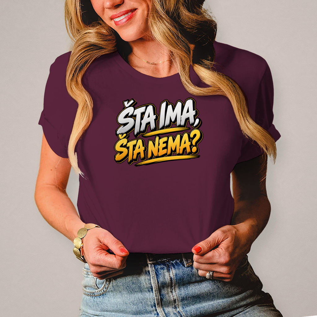 Ženska majica šta ima šta nema
