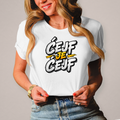 Damen T-Shirt Cejf je cejf
