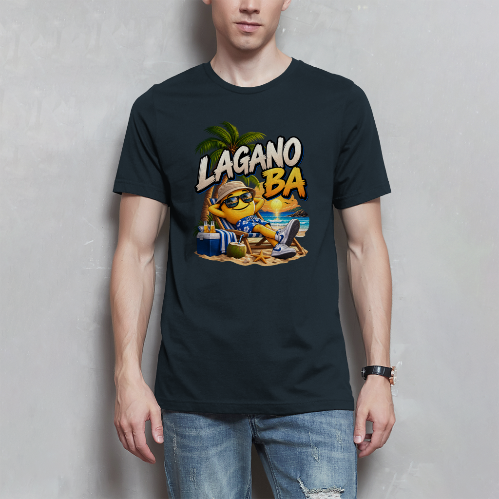 Muška majica - Lagano ba Beach Edition