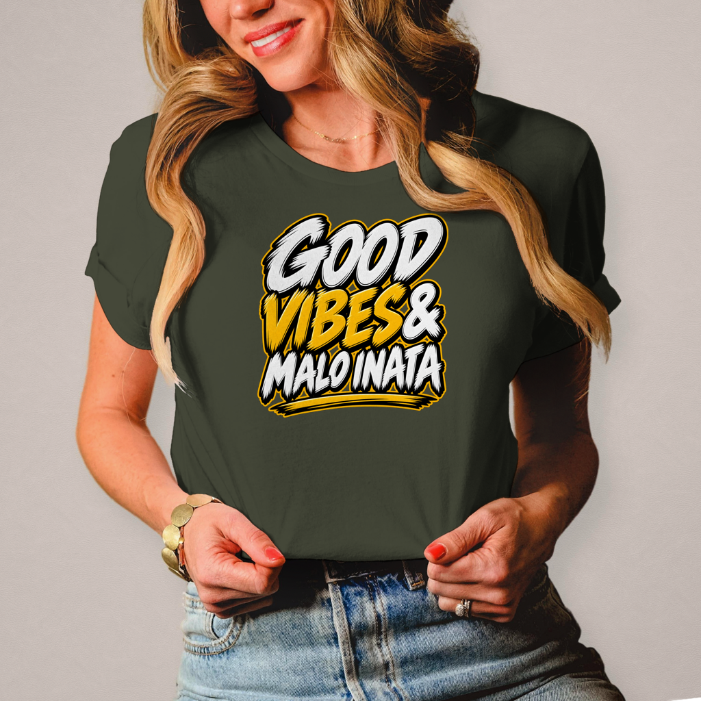 Damen T-Shirt Good Vibes