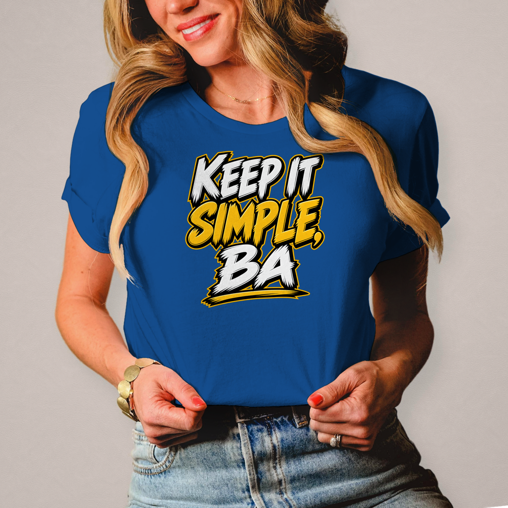 Damen T-Shirt Keep it simple