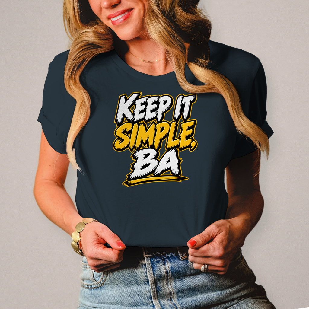Damen T-Shirt Keep it simple