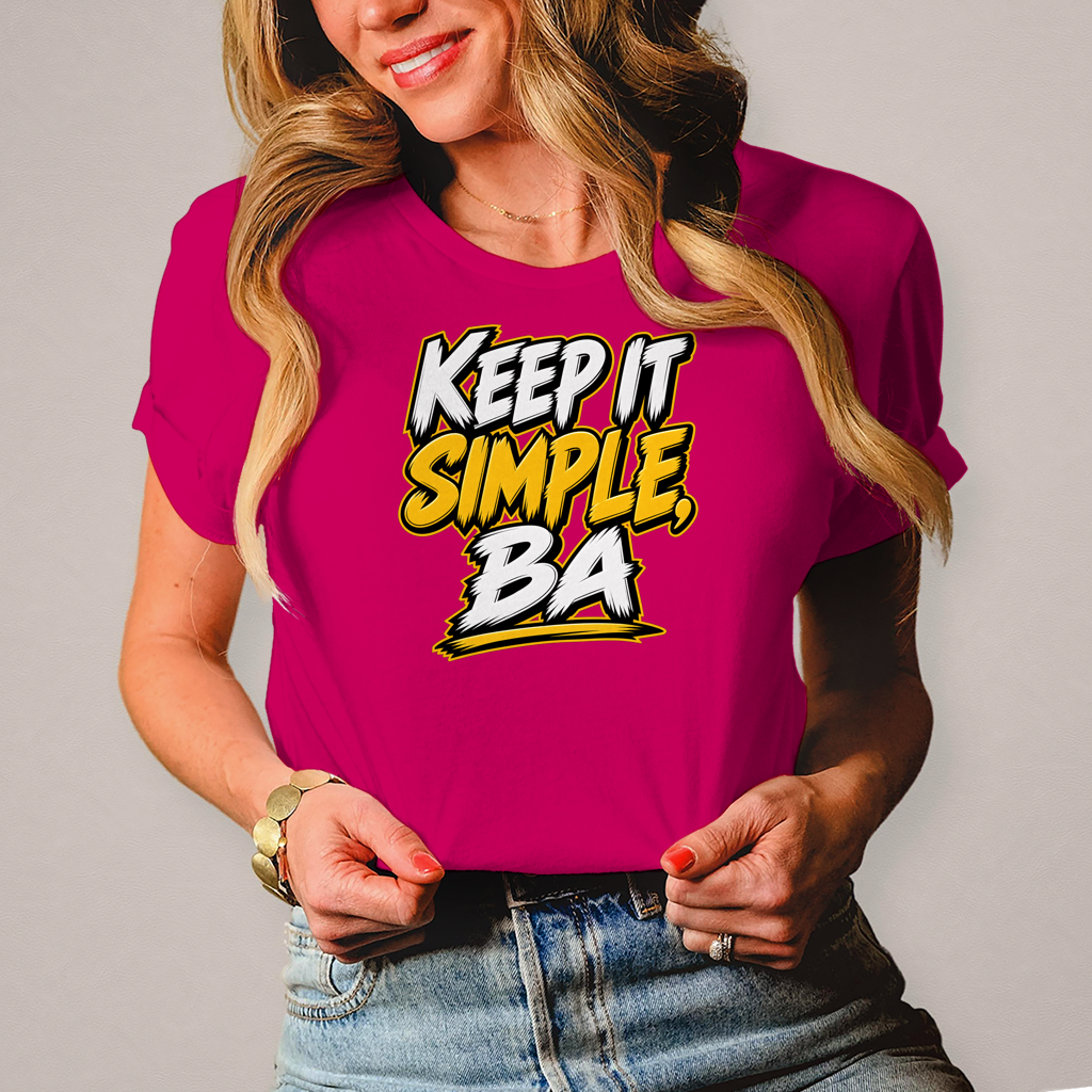 Damen T-Shirt Keep it simple