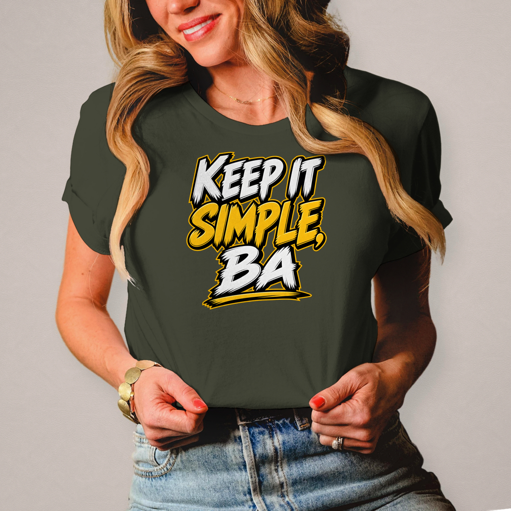 Damen T-Shirt Keep it simple