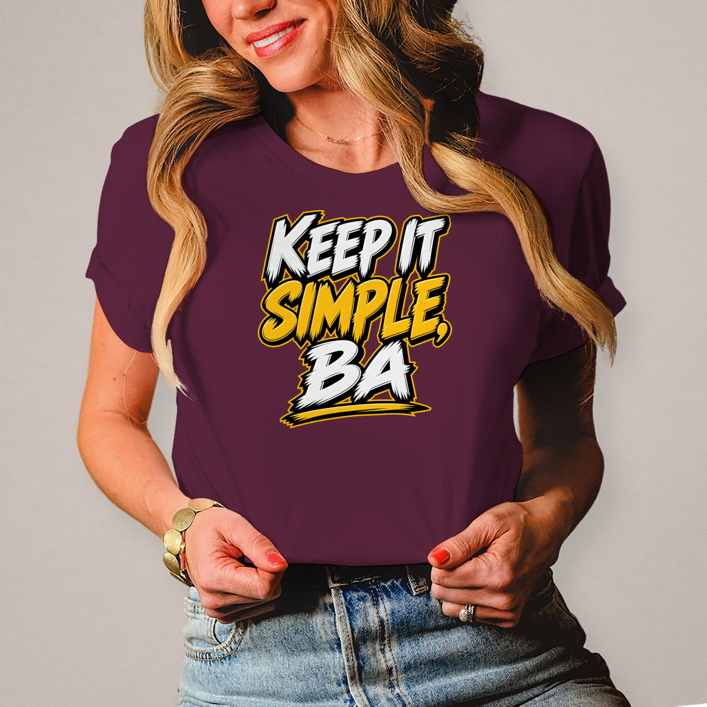 Damen T-Shirt Keep it simple