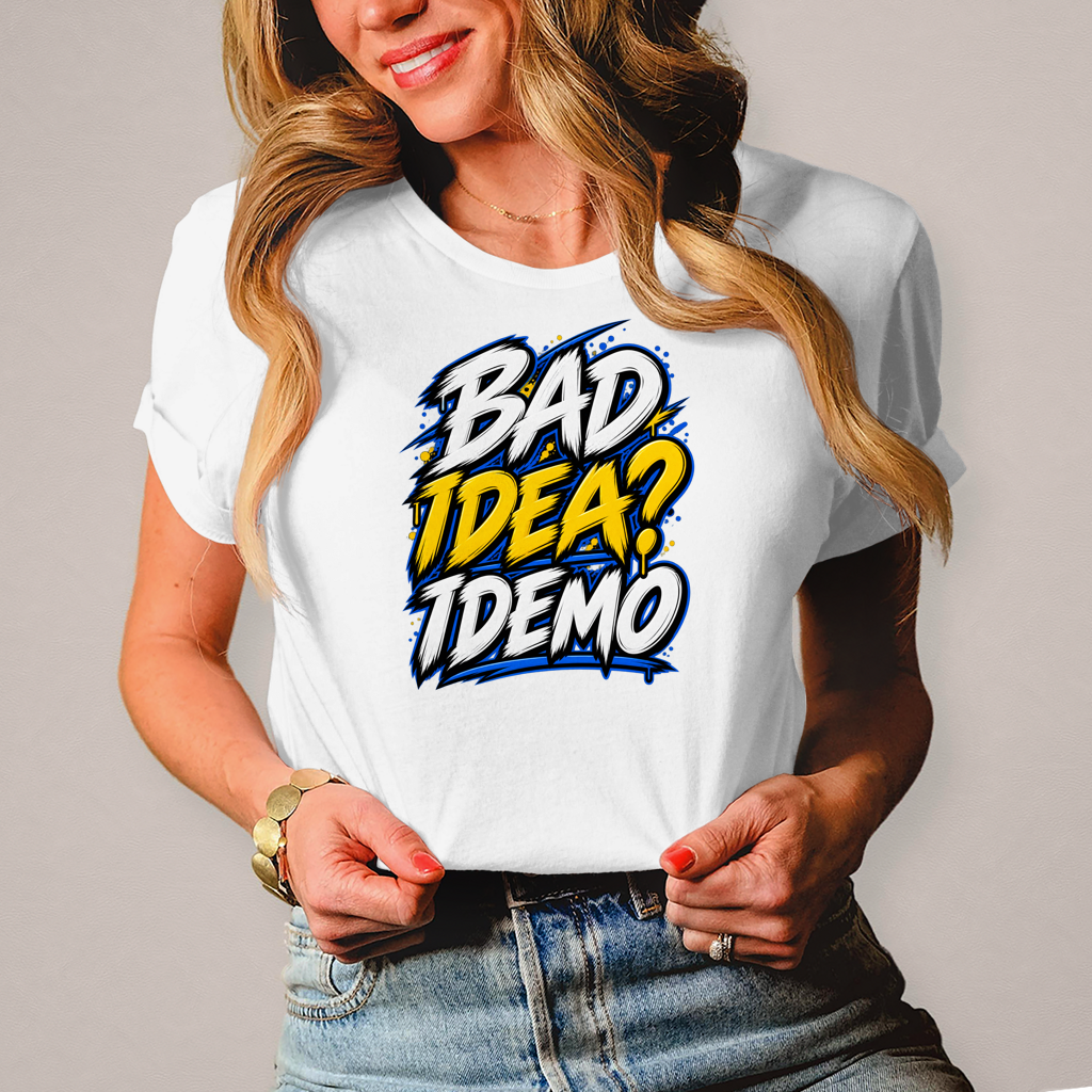 Ženska majica Bad idea idemo