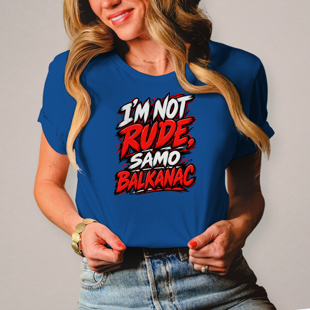 Damen T-Shirt I am not rude