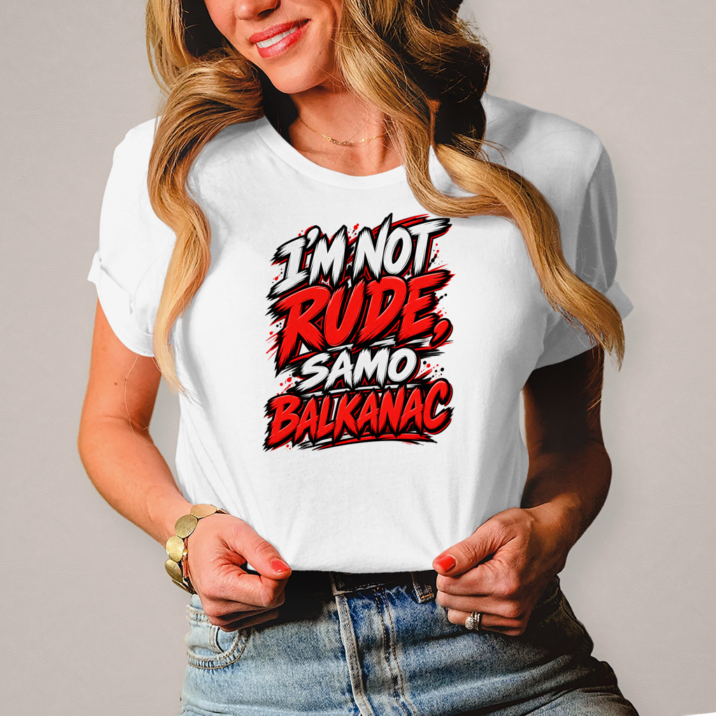 Damen T-Shirt I am not rude