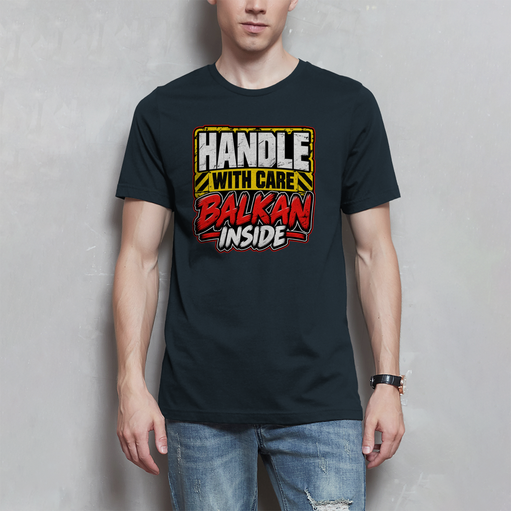 Herren T-Shirt - Balkan inside