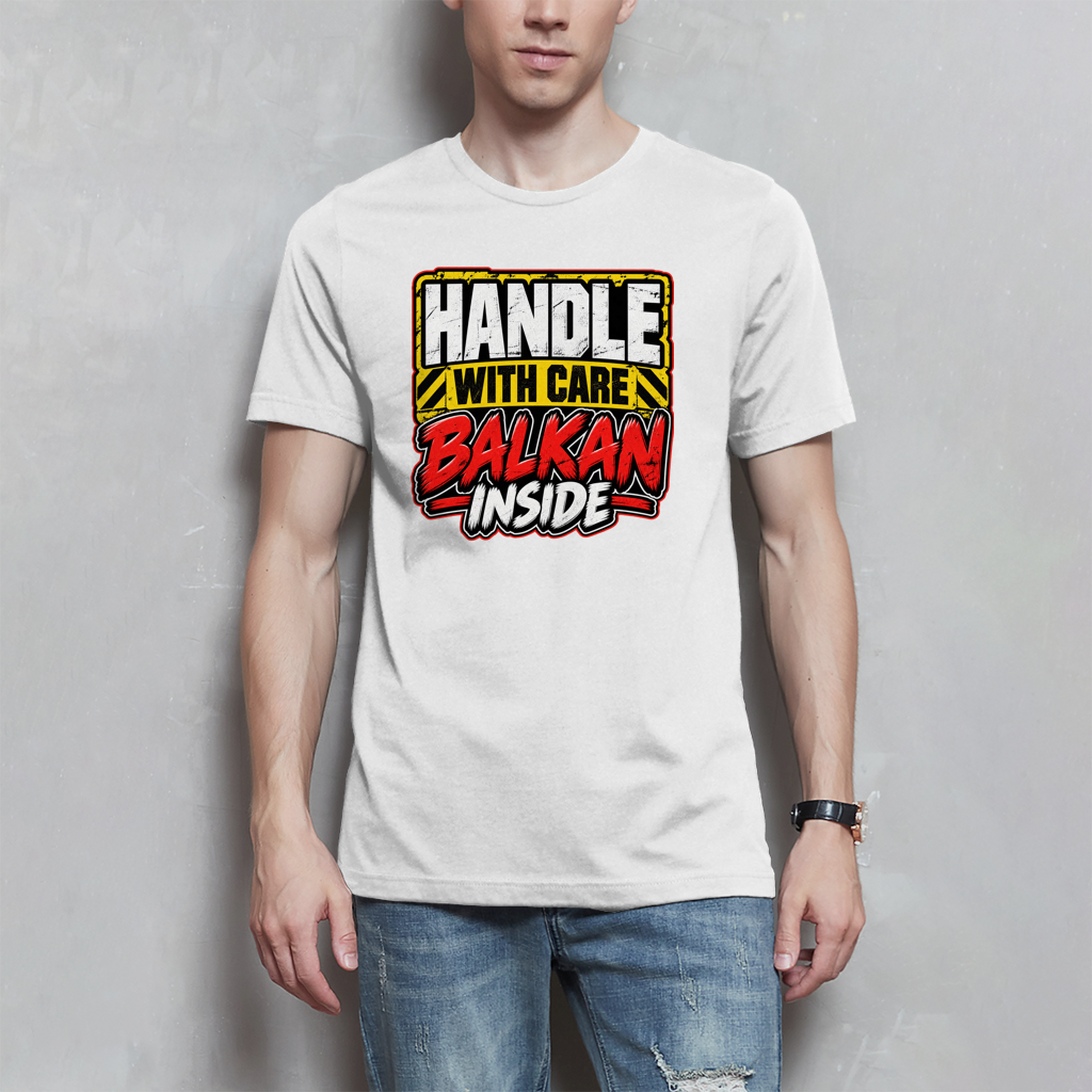 Herren T-Shirt - Balkan inside