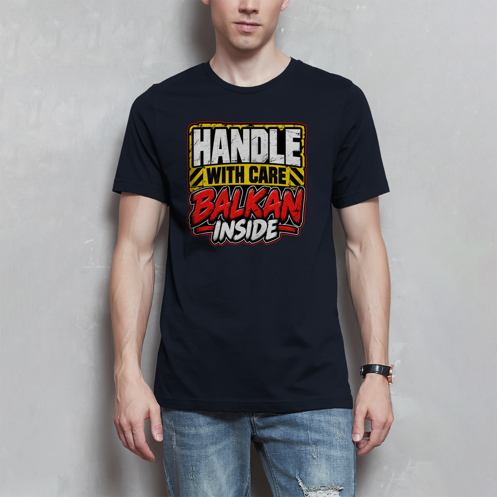Herren T-Shirt - Balkan inside