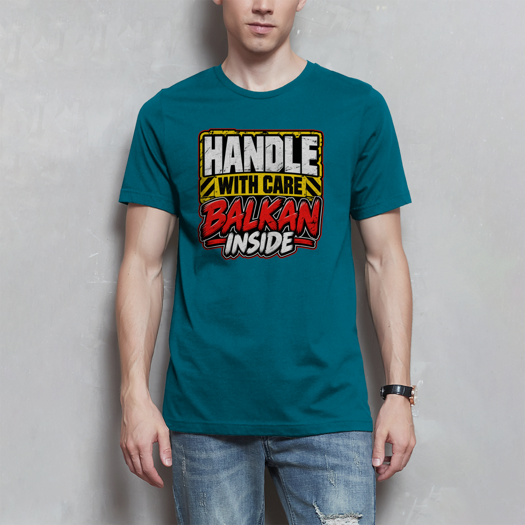Herren T-Shirt - Balkan inside