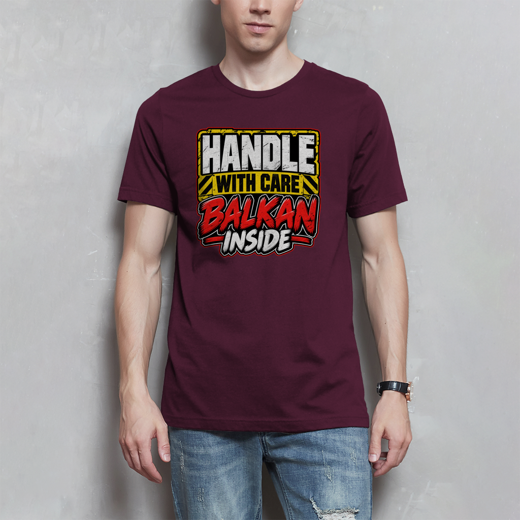 Herren T-Shirt - Balkan inside