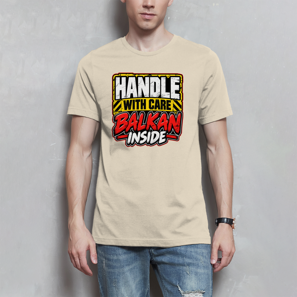 Herren T-Shirt - Balkan inside