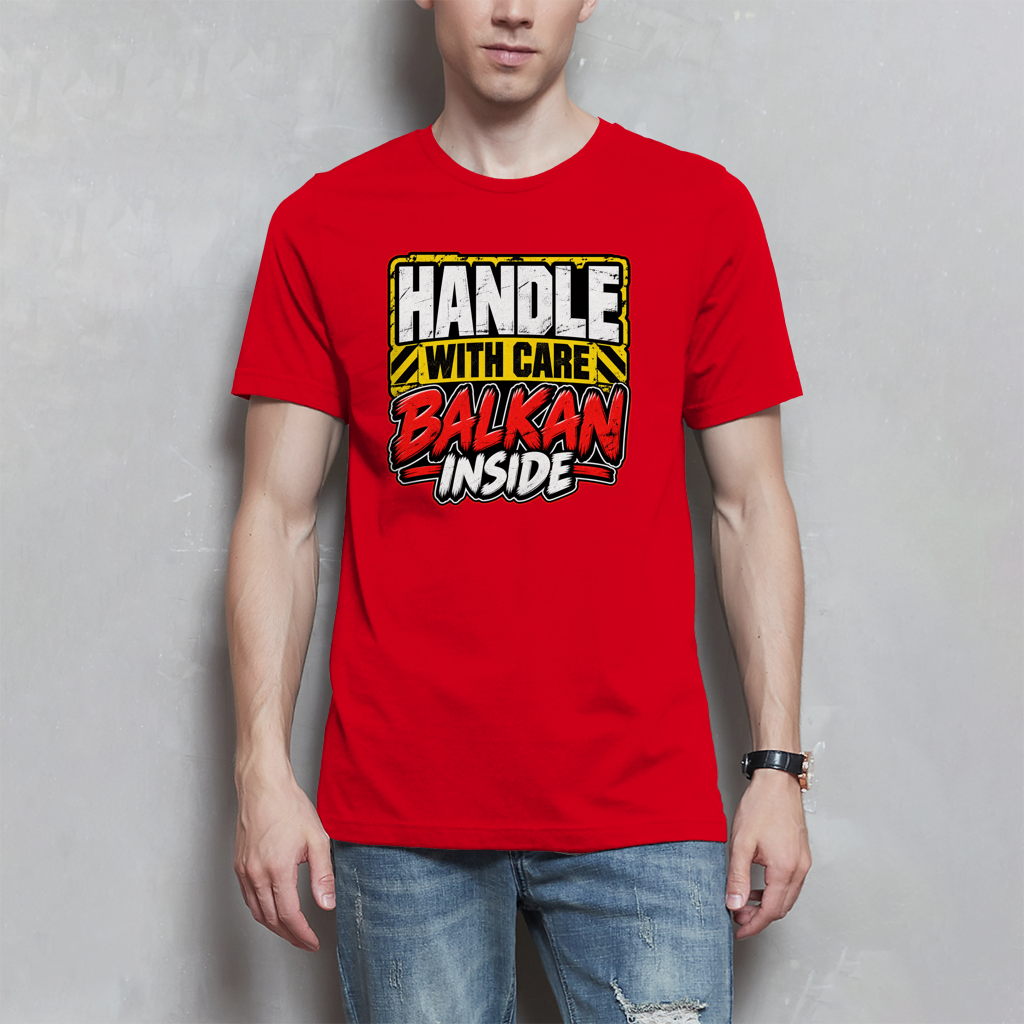 Herren T-Shirt - Balkan inside