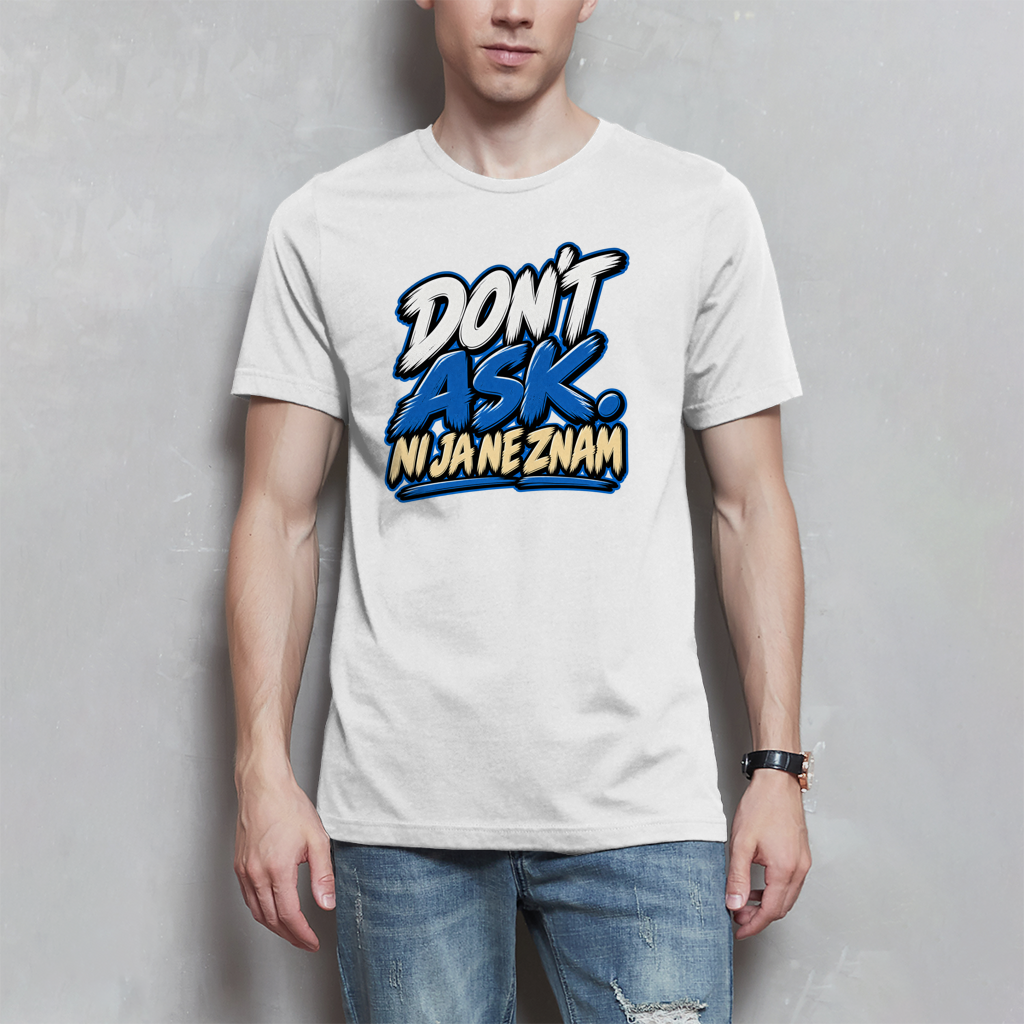 Herren T-Shirt - Ni ja ne znam
