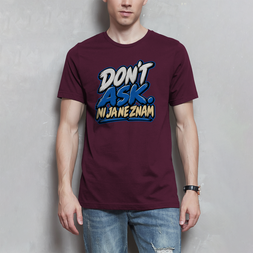 Herren T-Shirt - Ni ja ne znam