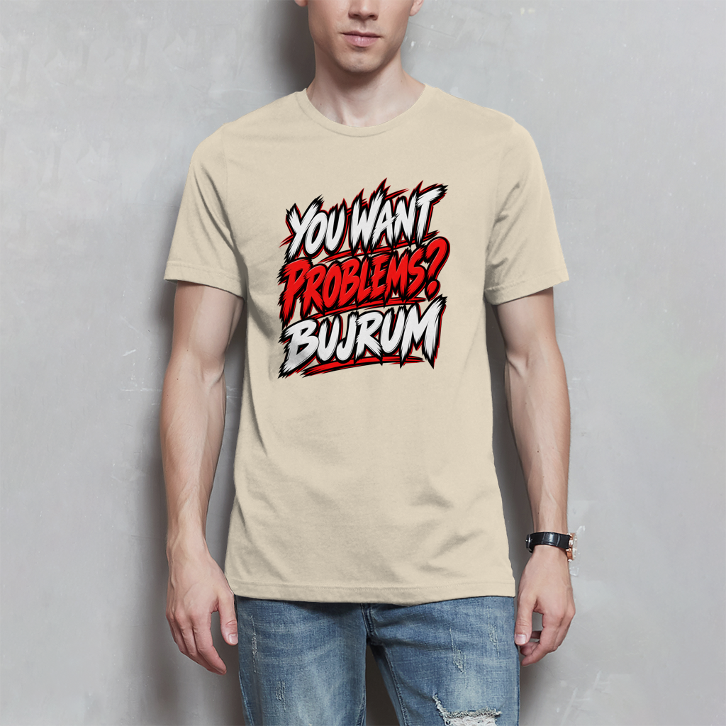Herren T-Shirt - You want problems