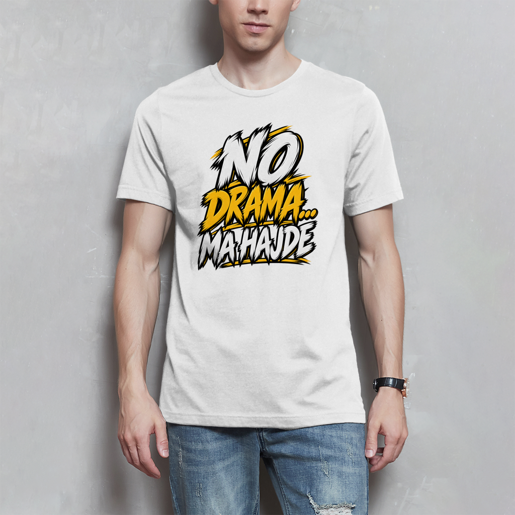 Herren T-Shirt - No drama