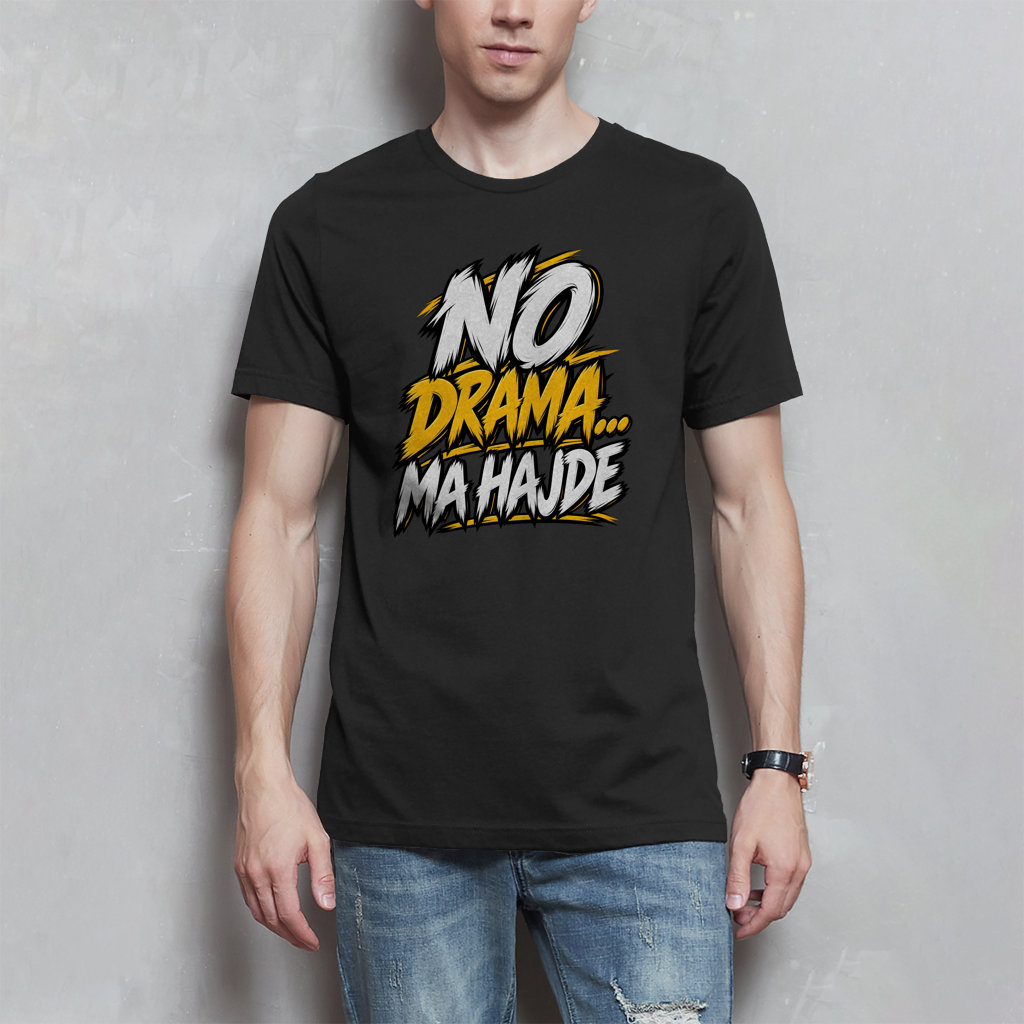 Herren T-Shirt - No drama