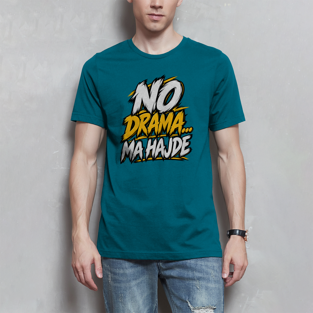 Herren T-Shirt - No drama
