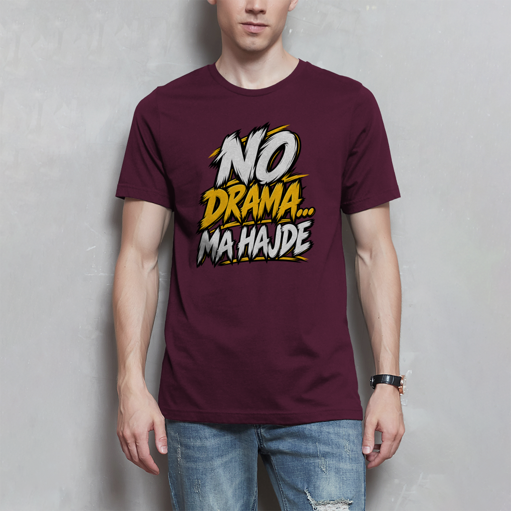 Herren T-Shirt - No drama