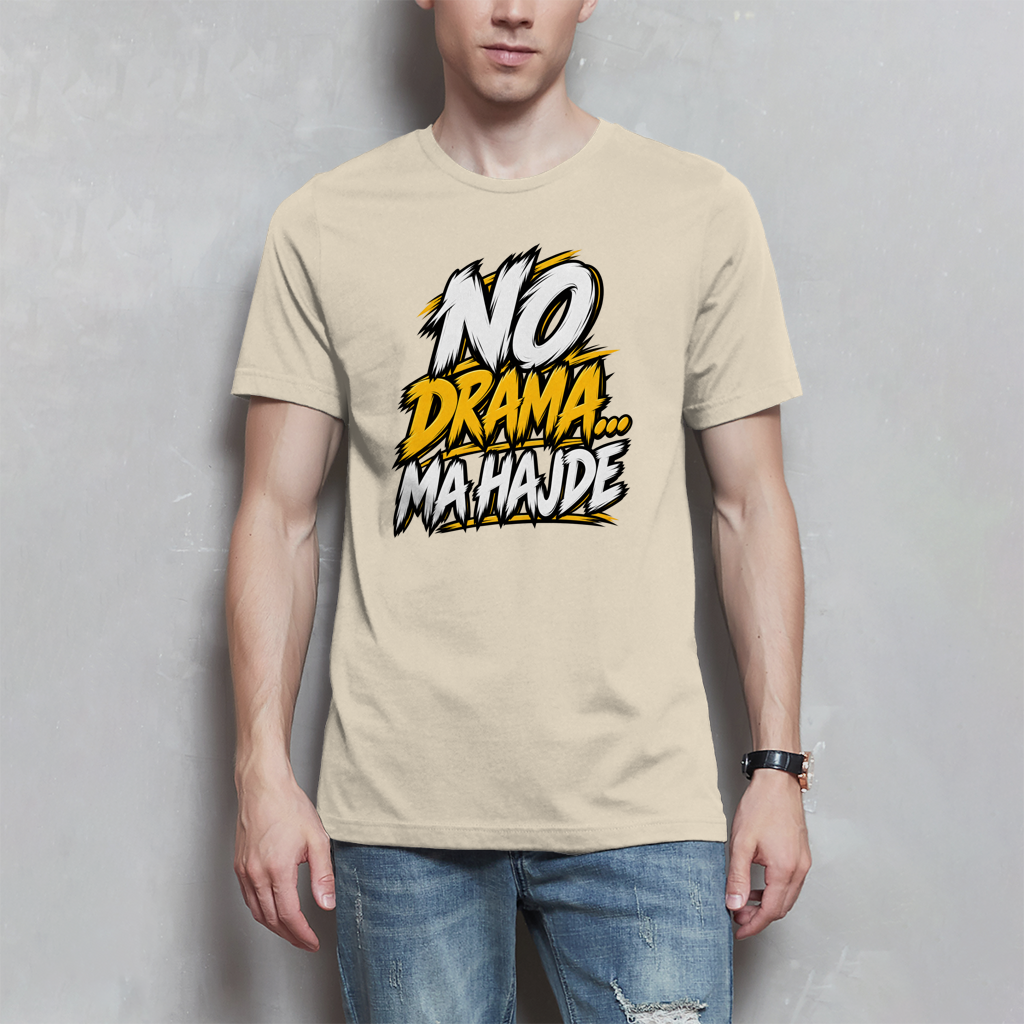 Herren T-Shirt - No drama