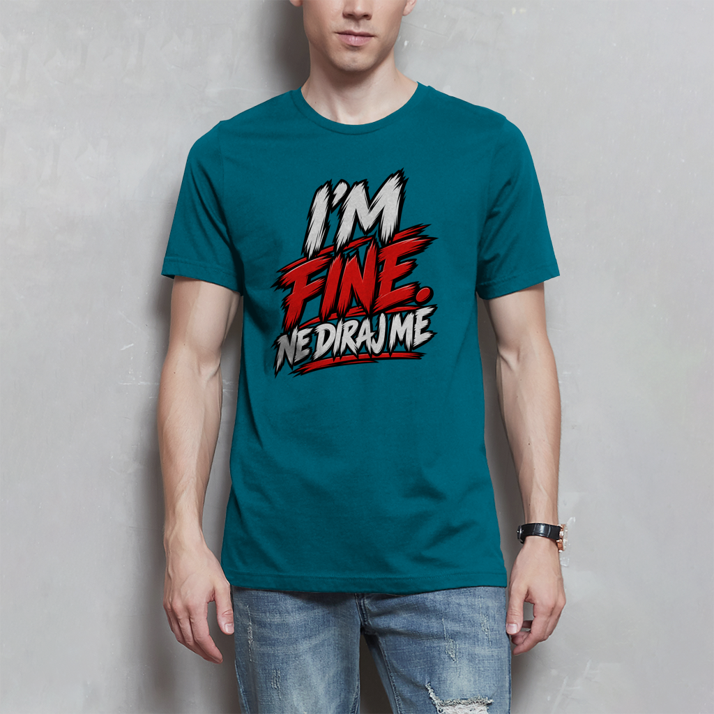 Herren T-Shirt - I am fine