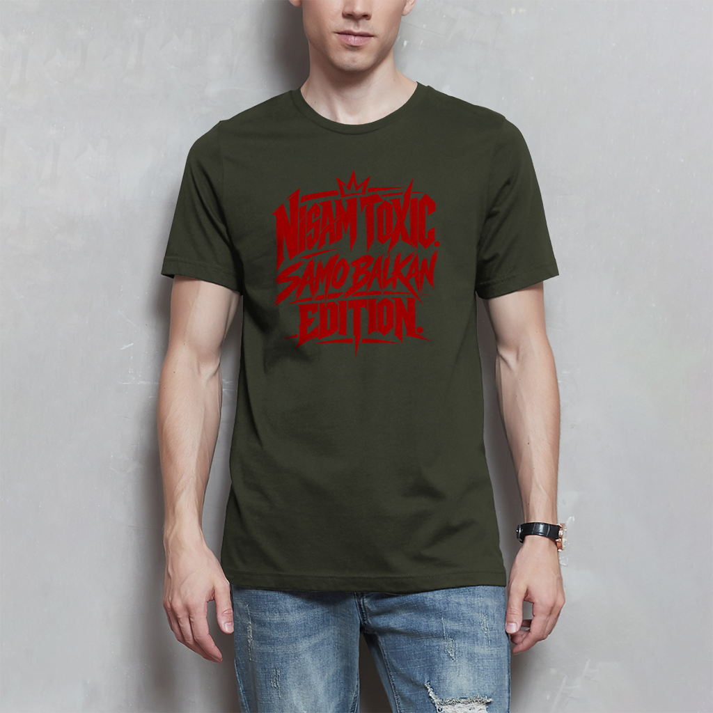 Herren T-Shirt - Nisam toxic samo balkan edition
