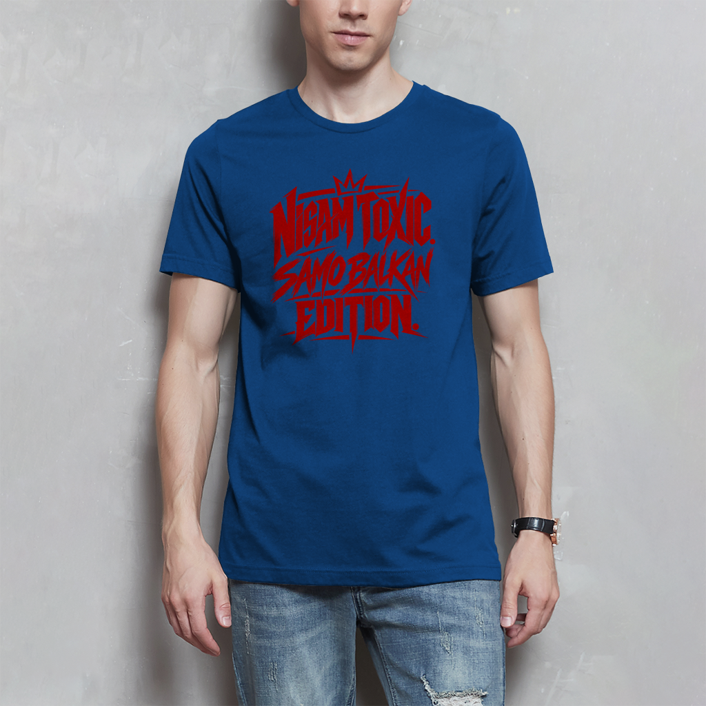 Herren T-Shirt - Nisam toxic samo balkan edition