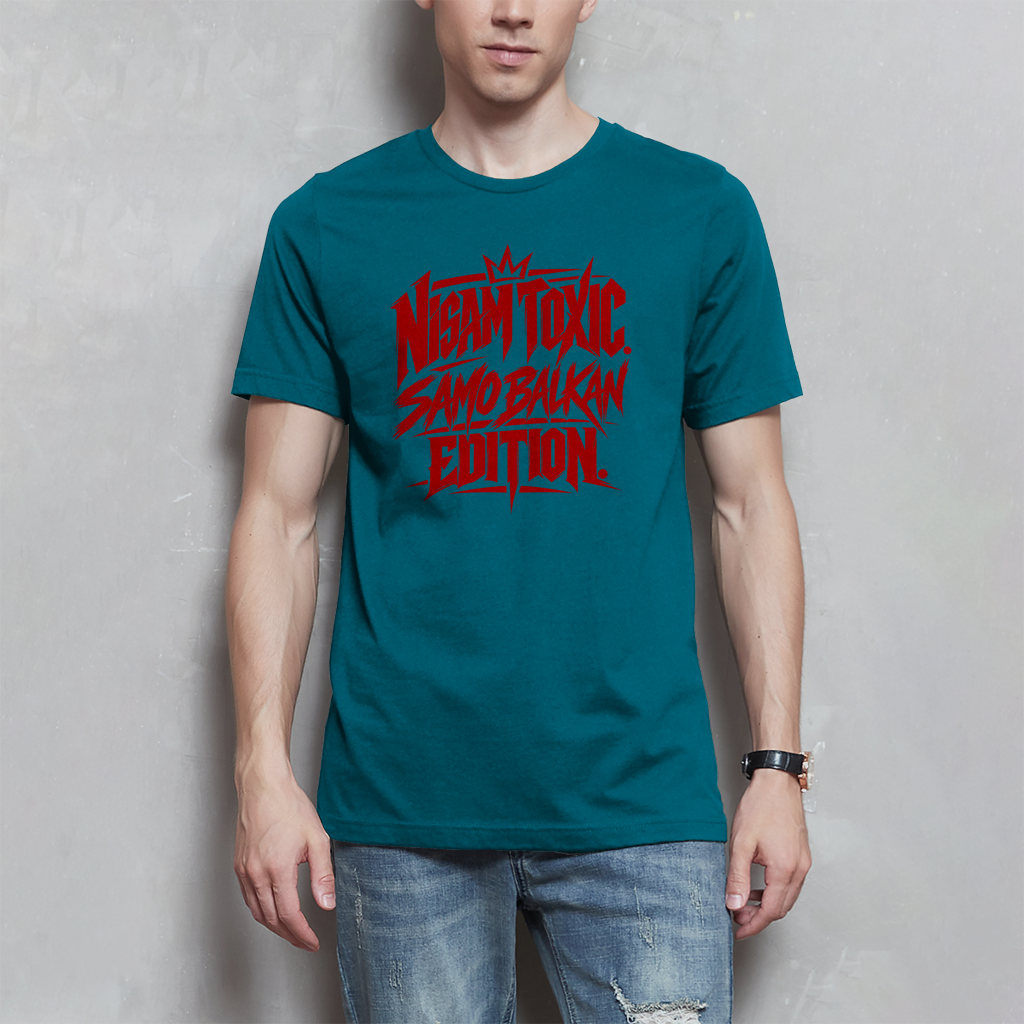 Herren T-Shirt - Nisam toxic samo balkan edition