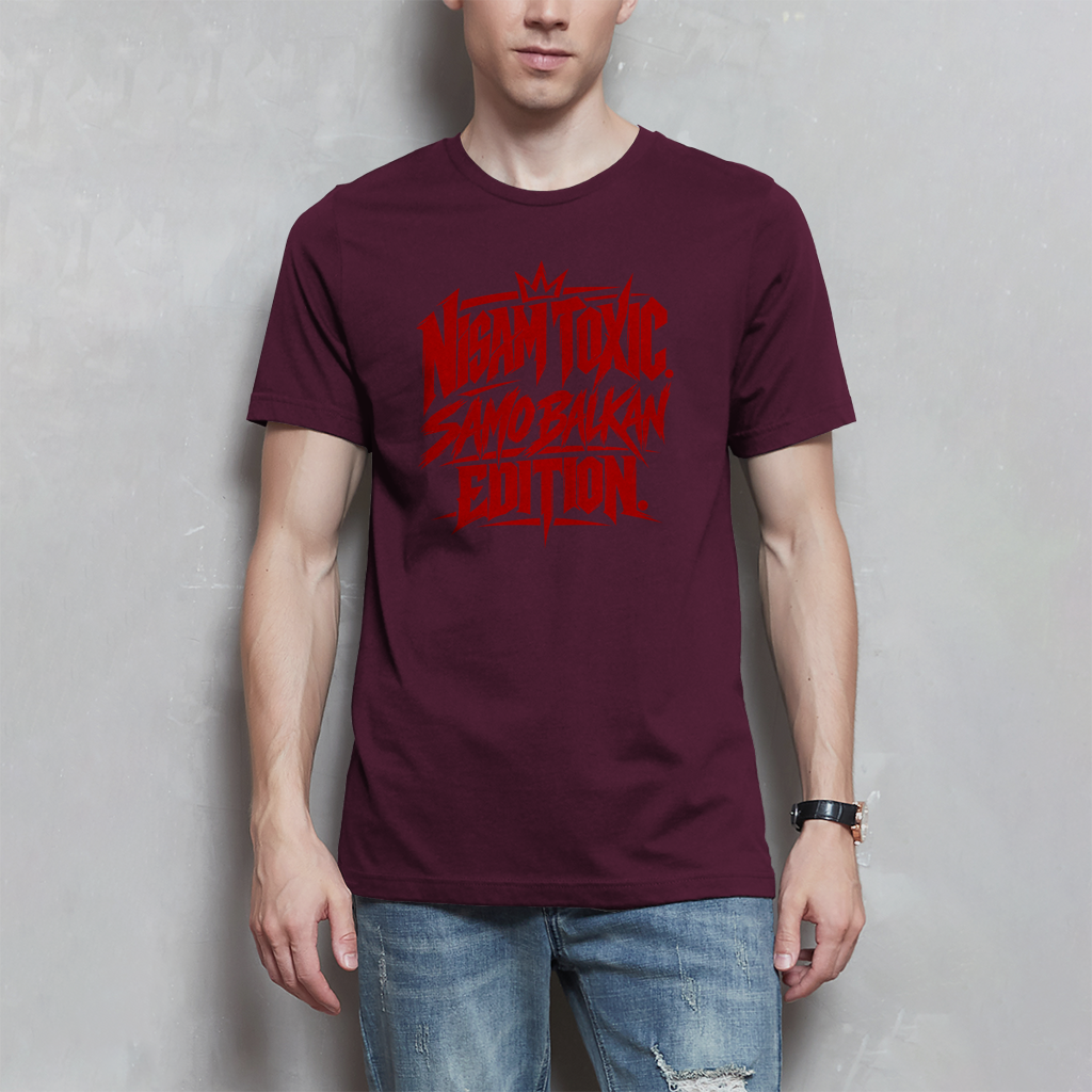 Herren T-Shirt - Nisam toxic samo balkan edition