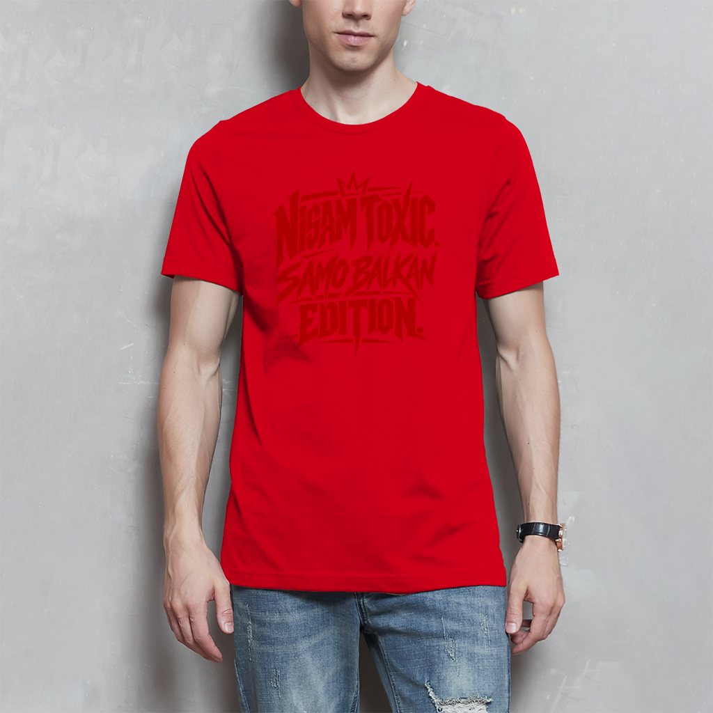 Herren T-Shirt - Nisam toxic samo balkan edition