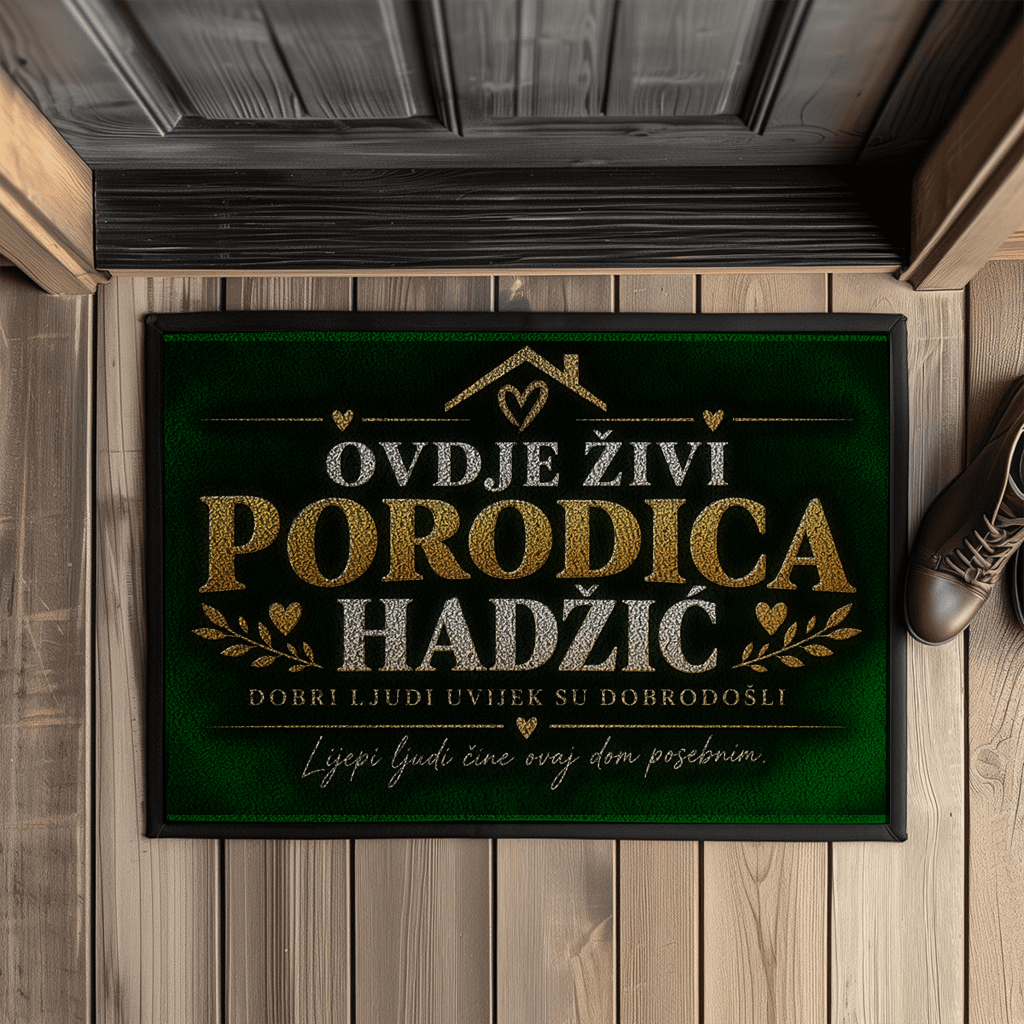 Otirač sa gumenim rubom Hadzic