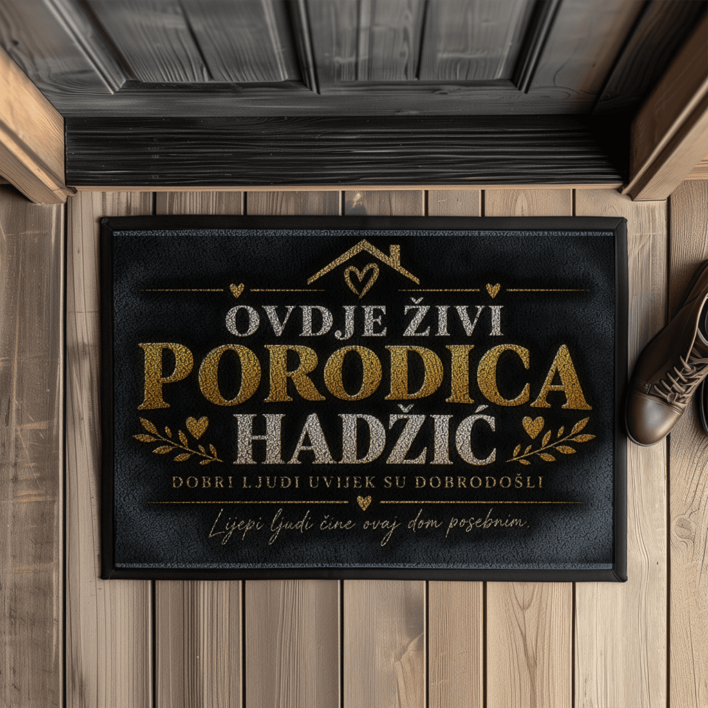 Otirač sa gumenim rubom Hadzic