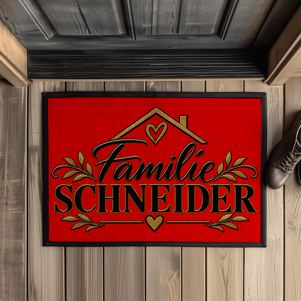 Fußmatte mit Gummirand Schneider
