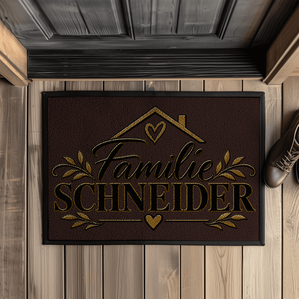 Fußmatte mit Gummirand Schneider