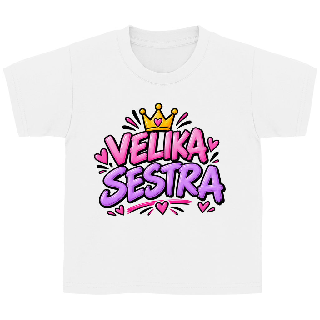 Kinder Basic T-Shirt Velika sestra
