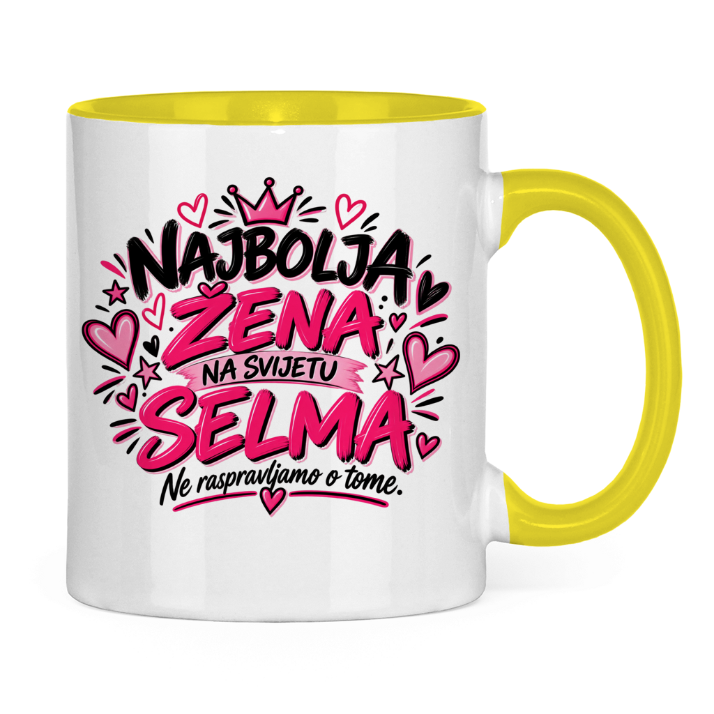 Dvobojna šolja Najbolja žena SELMA