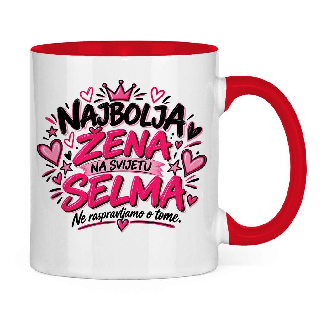Dvobojna šolja Najbolja žena SELMA