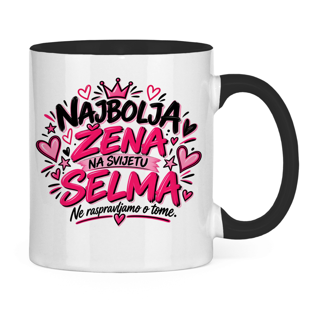 Dvobojna šolja Najbolja žena SELMA