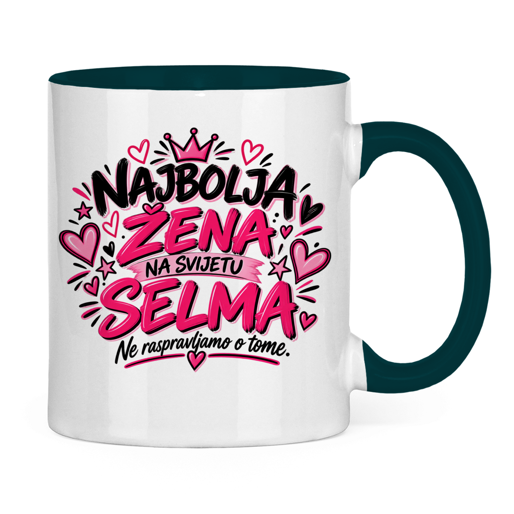 Dvobojna šolja Najbolja žena SELMA