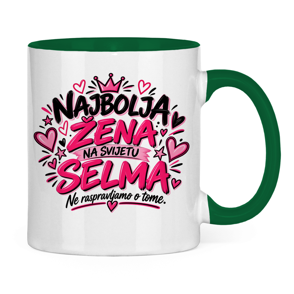 Dvobojna šolja Najbolja žena SELMA
