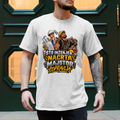 Herren T-Shirt Bauarbeiter – Što inženjer nacrta, majstor popravlja