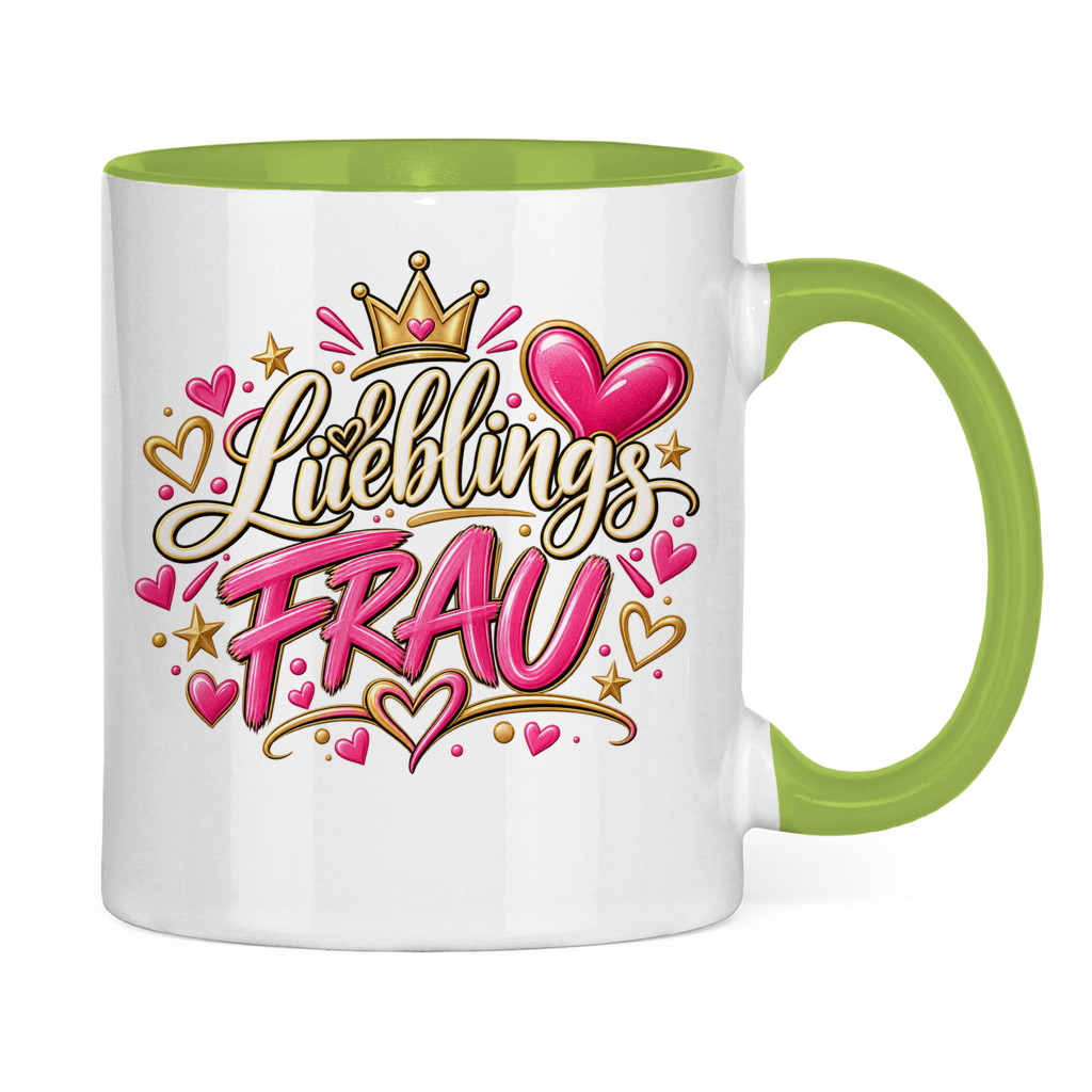 Lieblingsfrau Tasse – Geschenk für Ehefrau, Freundin & Partnerin