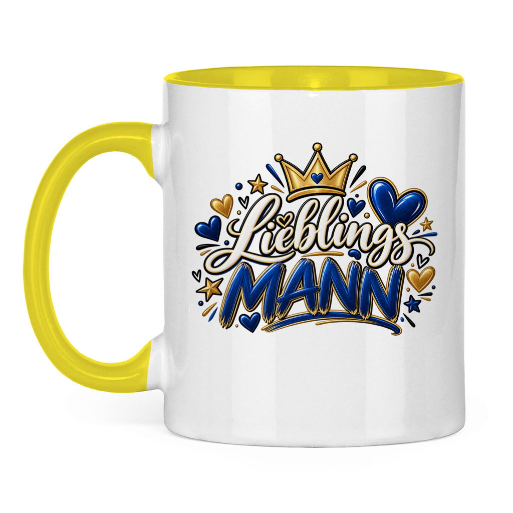 Lieblingsmann Tasse – Geschenk für Ehemann, Freund & Partner